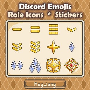 Discord Icons Pack: Military Ranks, Army Role Icons, Soldier Emblem