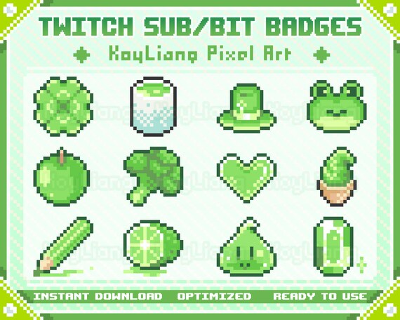 Magical Girl Sub Badges Blue | Premade Twitch Sub Badges | Twitch Bit  Badges | Discord Roles | Channel Points Icons