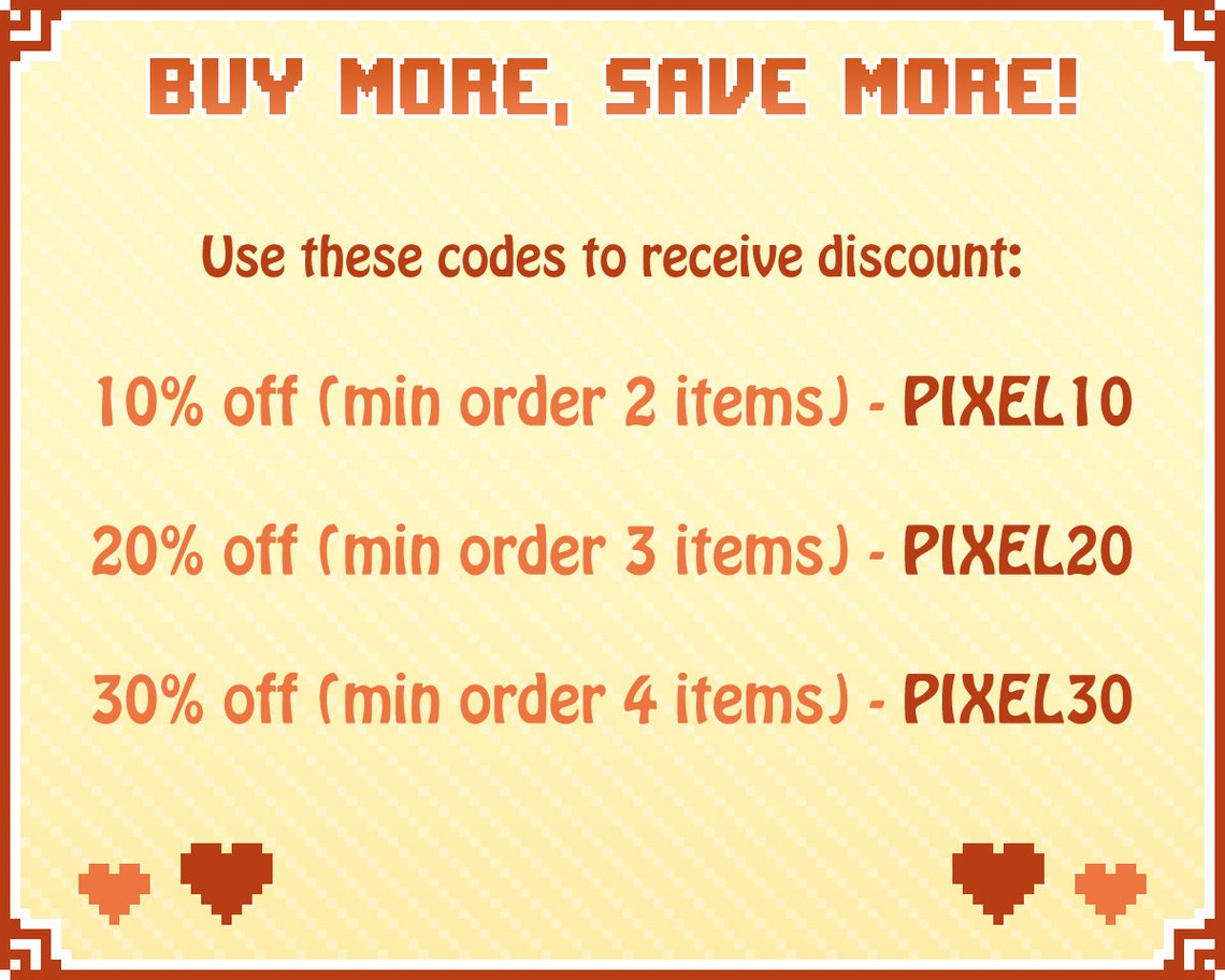 Discord Role Icons and Emojis in Cute 8bit Pixel Style Etsy UK