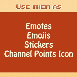 Water Drinks Emotes - Twitch Food Icons, Pixel Art Design, Channel Points Icon image 4