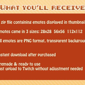 Water Drinks Emotes - Twitch Food Icons, Pixel Art Design, Channel Points Icon image 3