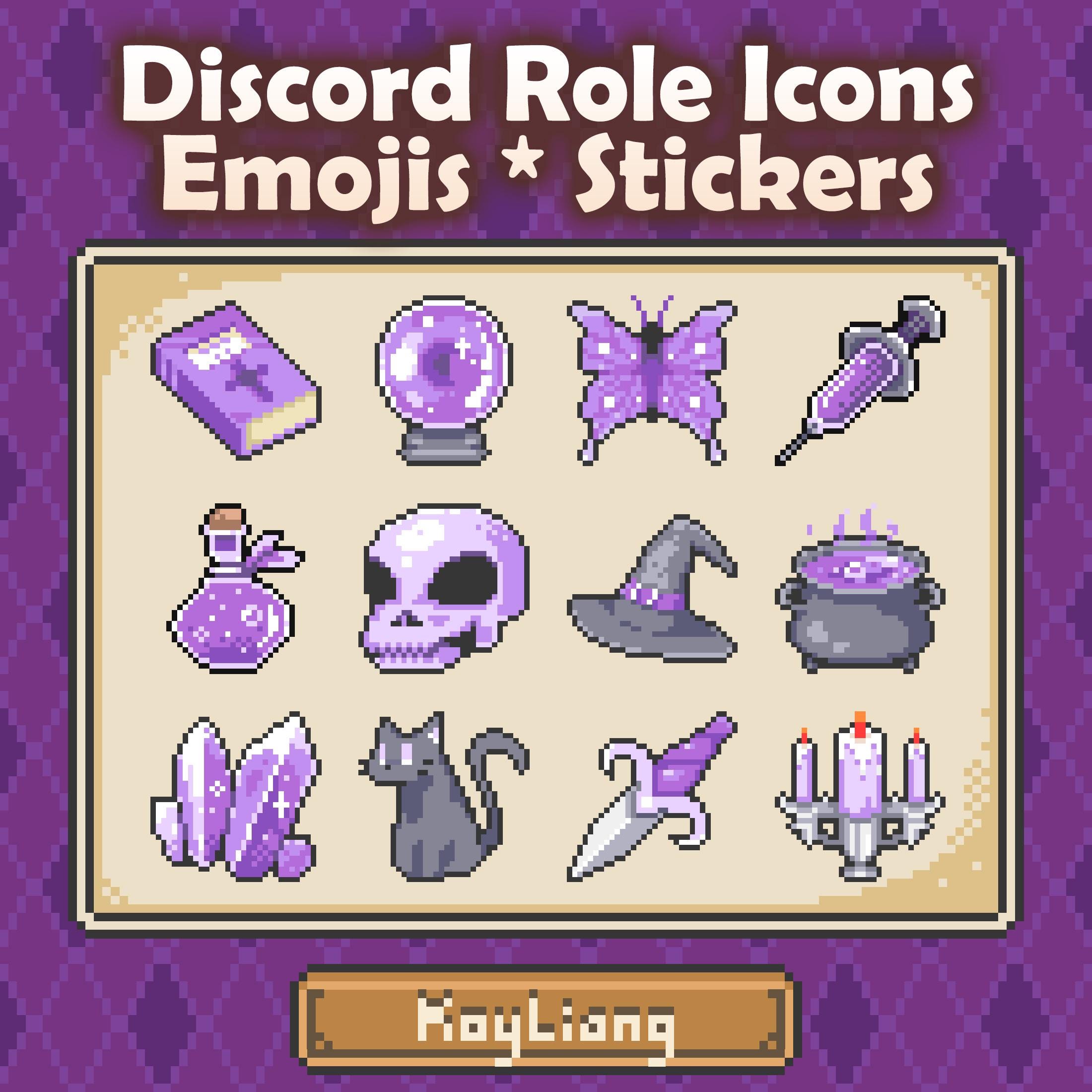 Pixel Halloween Discord Emojis - Etsy