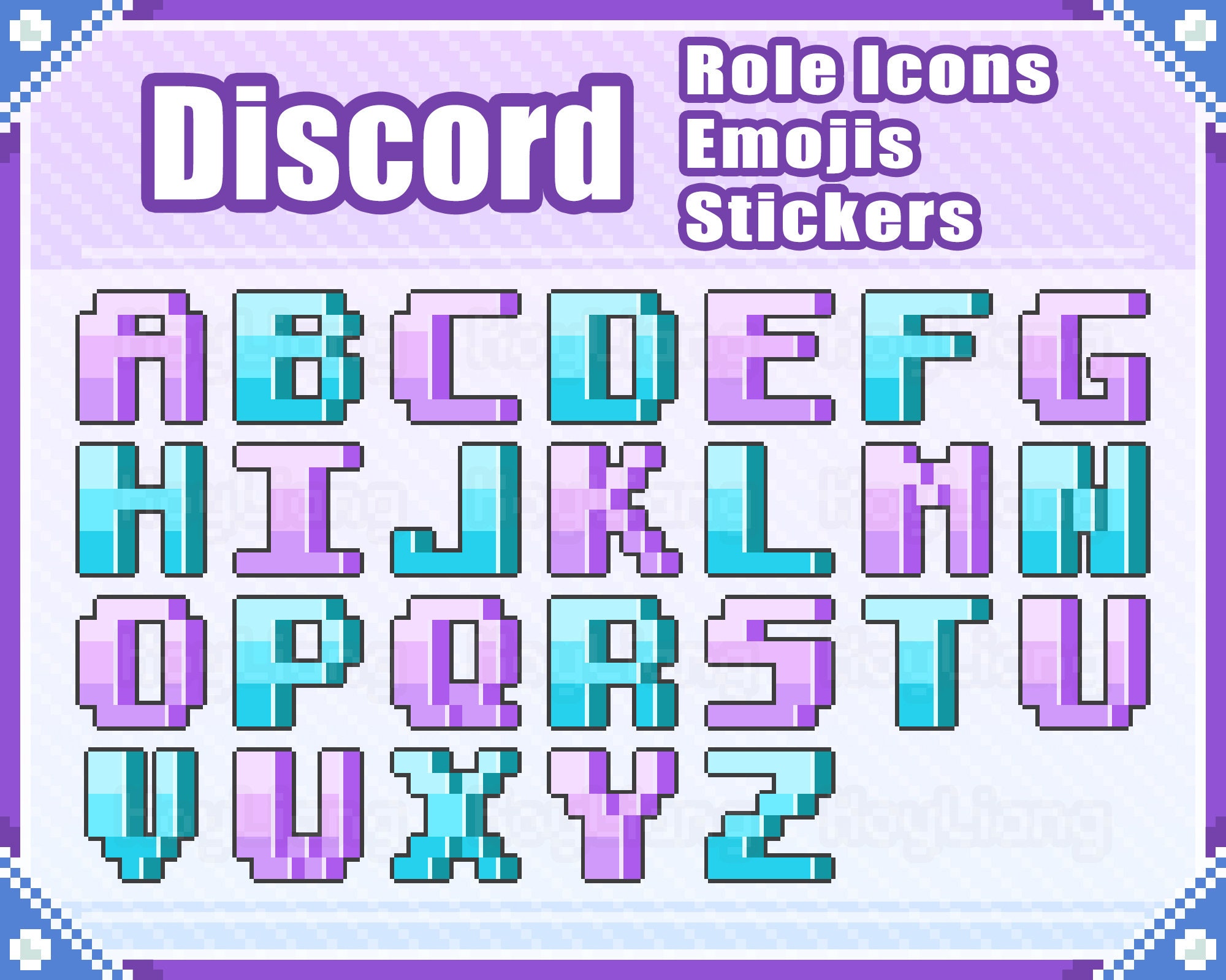 Cute Ghost Discord Role Icons 8-bit Pixel Emojis and Emotes -  Norway