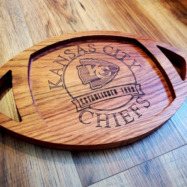 Kansas City Chiefs Charcuterie Board Etsy