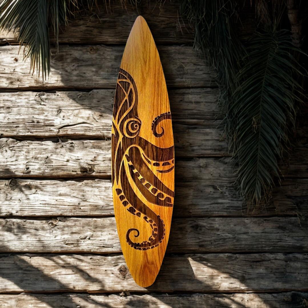Octopus Surfboard - Etsy