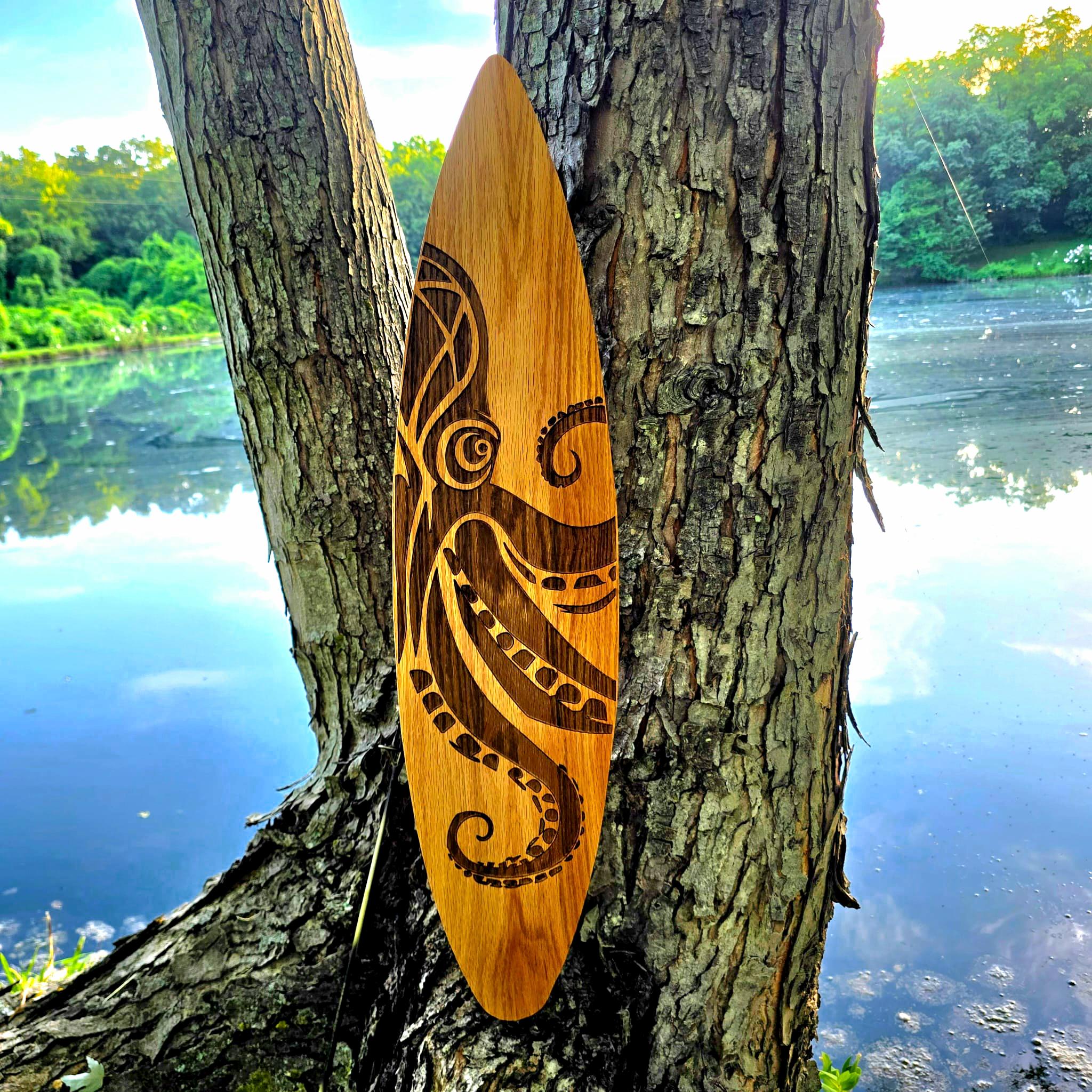Octopus Surfboard - Etsy