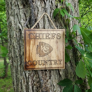 KC Chiefs, Chiefs Sign, Kansas City Chiefs, Kansas City Chiefs Sign, Chiefs Decor, Chiefs Fan, Football, Football Sign, Home Sign, Bar Sign,