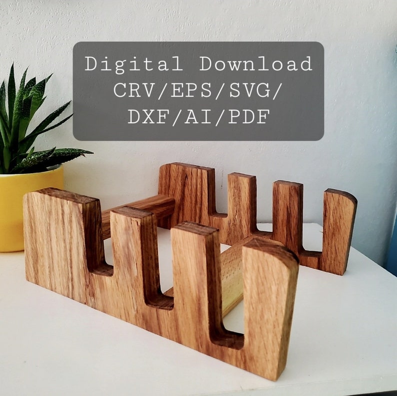 Cutting Board Display, CNC File, Crv,dxf,ai,pdf,eps,svg, Download
