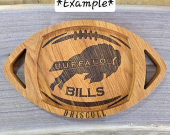 Buffalo Bills, Food Tray, Cheese Board, Catchall Tray, Charcuterie, Football, Tray, Football Party, Bills Gift, Buffalo Bills Fan, Bills