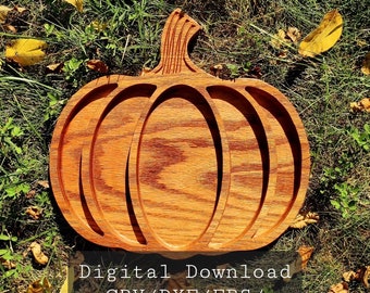 Pumpkin Charcuterie Board, CNC File, CRV,DXF,Ai,Pdf,Eps,Svg, Digital Download, Vcarve, Thanksgiving svg, Pumpkin svg, Charcuterie Cnc, cnc