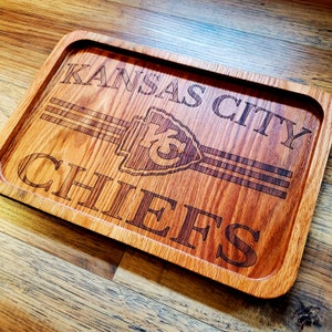 KC Chiefs, Catchall Tray, Food Safe, Kansas City, cheese board, Chiefs Kingdom, Chiefs Fan, Football, Tray, Sports, Chiefs, Chiefs Gift, Hom