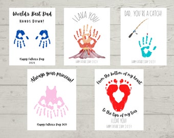 Father’s Day Handprint Art Printable