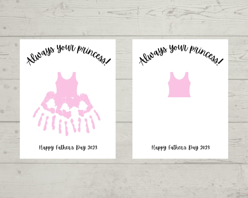 Fathers Day Handprint Art Printable image 5