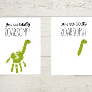 Kids Handprint Art Printable Bundle - Etsy