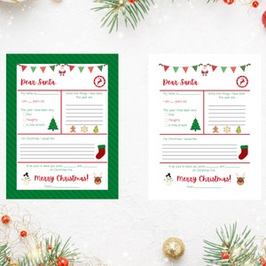 Letter to Santa Printable