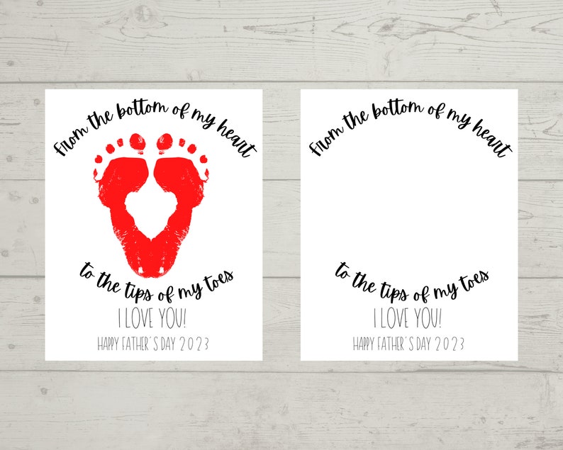 Fathers Day Handprint Art Printable image 6