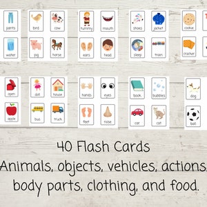Cartes Flash Premier Mot