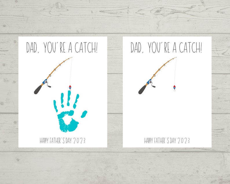 Fathers Day Handprint Art Printable image 4