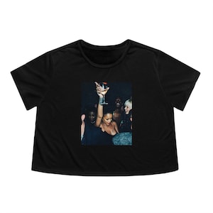 Rihanna Flowy Cropped Tee