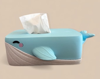 Whale Tissue Box