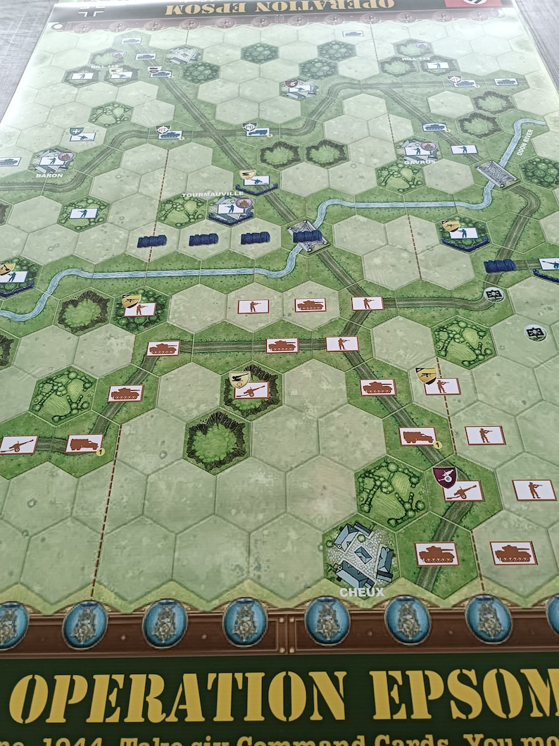 Expansion Memoir 44 Expansion Battlemap OPERATION EPSOM Memoir '44 ...