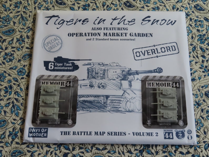 Memoir '44 Battle Map Tigers in the Snow by Days of Wonder - Etsy
