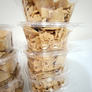Nigerian Chinchin Flakes. now sold in 1ltr Jar