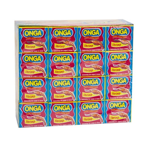 Onga Seasoning Shrimp flavor 64 count pack