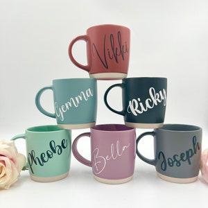 Personalised Name Mug | Custom Name | Drinking Mug | Coffee Lover | Tea Lover | Personalised Mug | House Warming Gift | Birthday | Wedding image 1