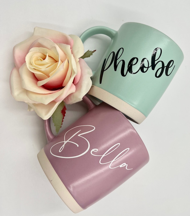 Personalised Name Mug | Custom Name | Drinking Mug | Coffee Lover | Tea Lover | Personalised Mug | House Warming Gift | Birthday | Wedding image 2