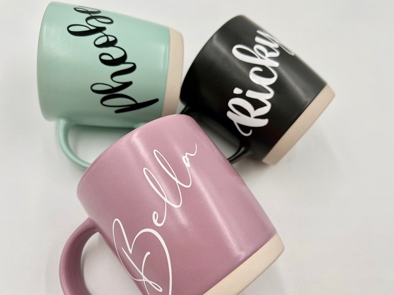 Personalised Name Mug | Custom Name | Drinking Mug | Coffee Lover | Tea Lover | Personalised Mug | House Warming Gift | Birthday | Wedding image 8