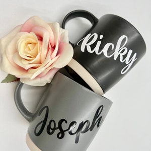 Personalised Name Mug | Custom Name | Drinking Mug | Coffee Lover | Tea Lover | Personalised Mug | House Warming Gift | Birthday | Wedding image 5