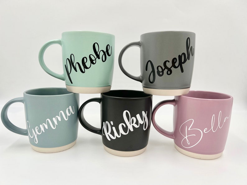 Personalised Name Mug | Custom Name | Drinking Mug | Coffee Lover | Tea Lover | Personalised Mug | House Warming Gift | Birthday | Wedding image 3