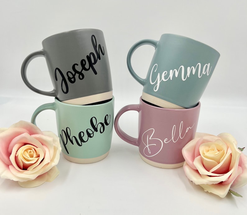 Personalised Name Mug | Custom Name | Drinking Mug | Coffee Lover | Tea Lover | Personalised Mug | House Warming Gift | Birthday | Wedding image 9