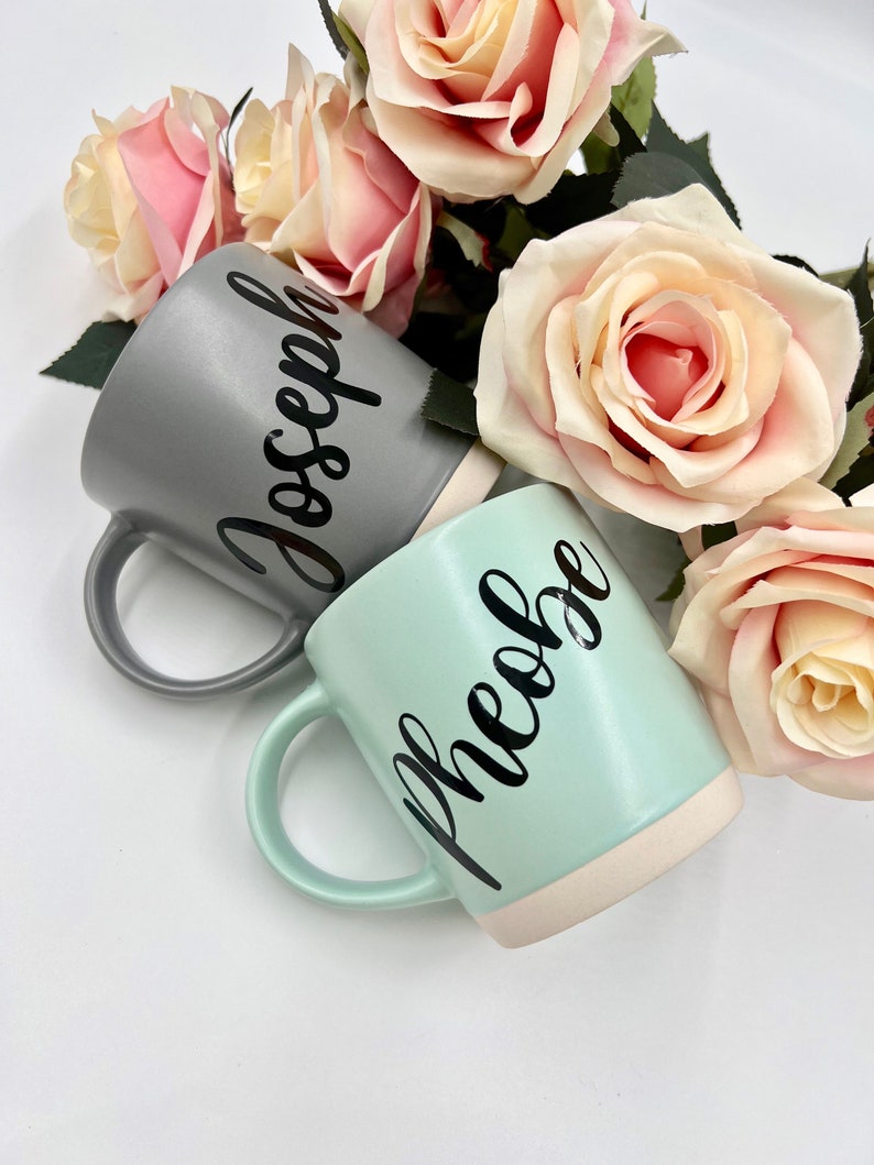 Personalised Name Mug | Custom Name | Drinking Mug | Coffee Lover | Tea Lover | Personalised Mug | House Warming Gift | Birthday | Wedding image 7