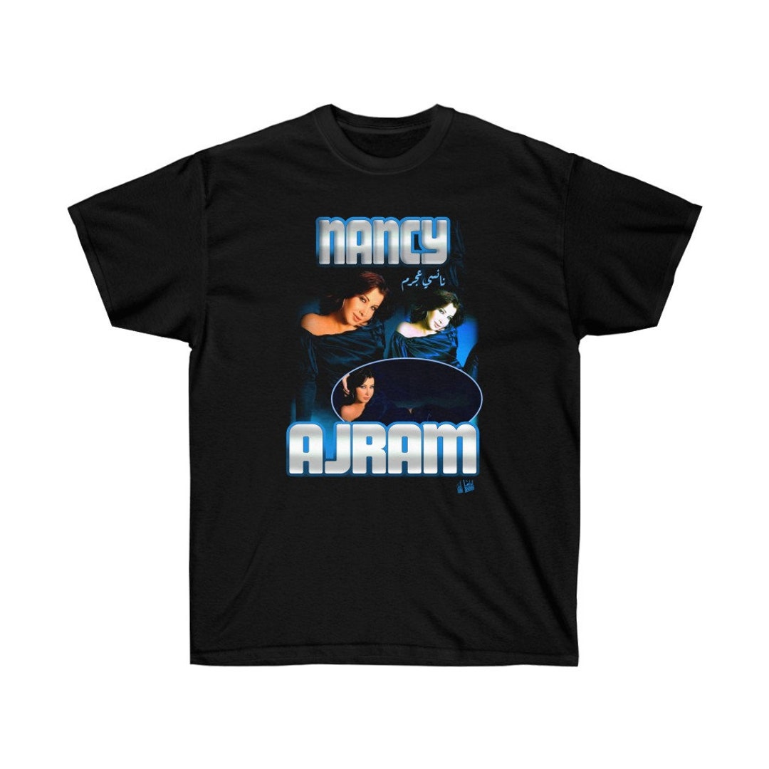Nancy Ajram Lebanese Middle East Singer T-shirt Vintage Arabic