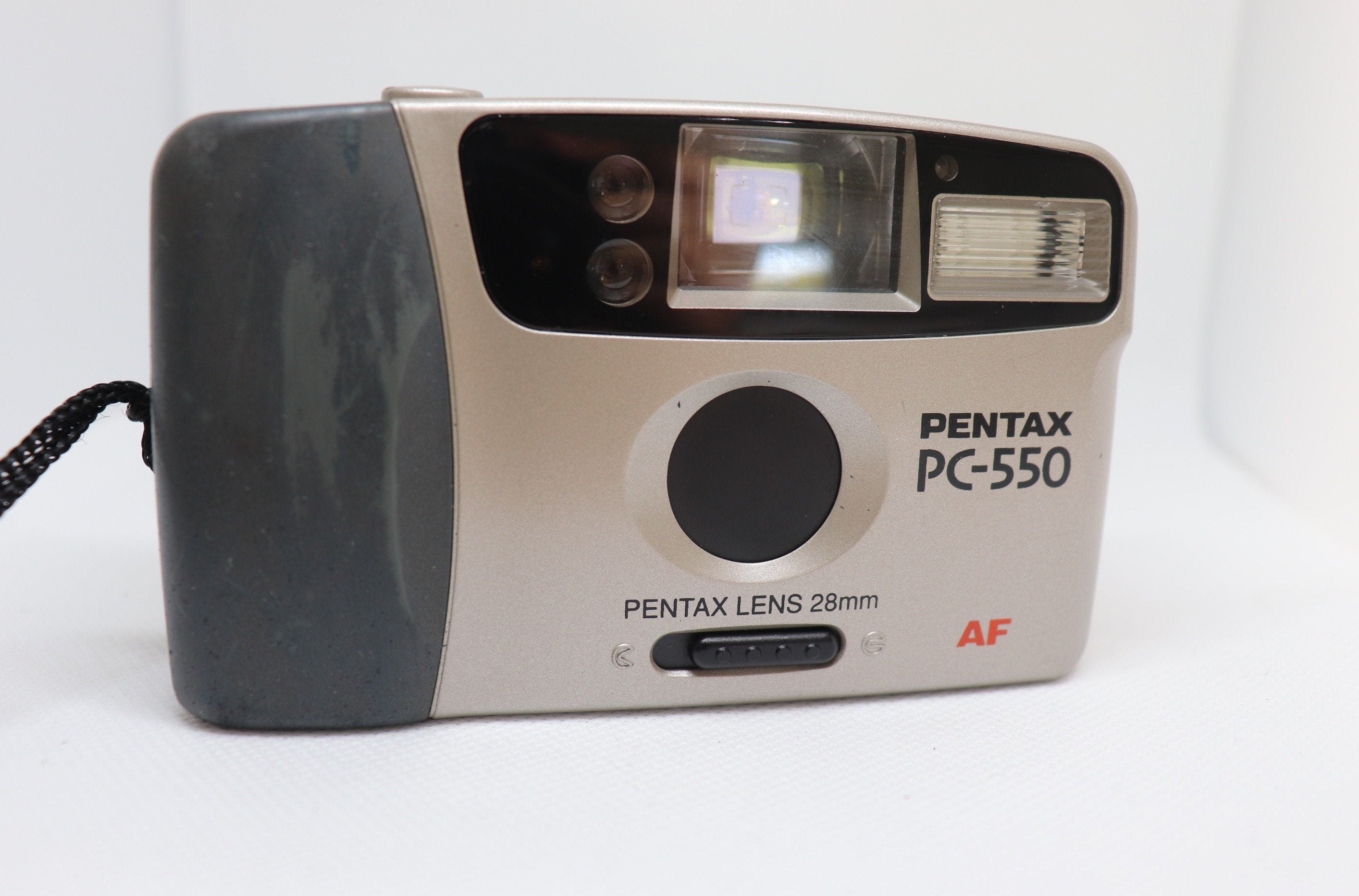Pentax PC550 Film Camera Lens 28 mm f/5.0 35mm Sliver Point Etsy