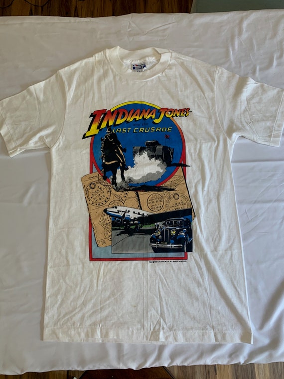 Vintage Indiana Jones Last Crusade Promo shirt