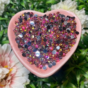 5mm ss20 Resin AB Rhinestones.  Bulk Starbucks Cup Rhinestones. Tumbler Rhinestones. AB Flatback Rhinestones. Non-Hotfix