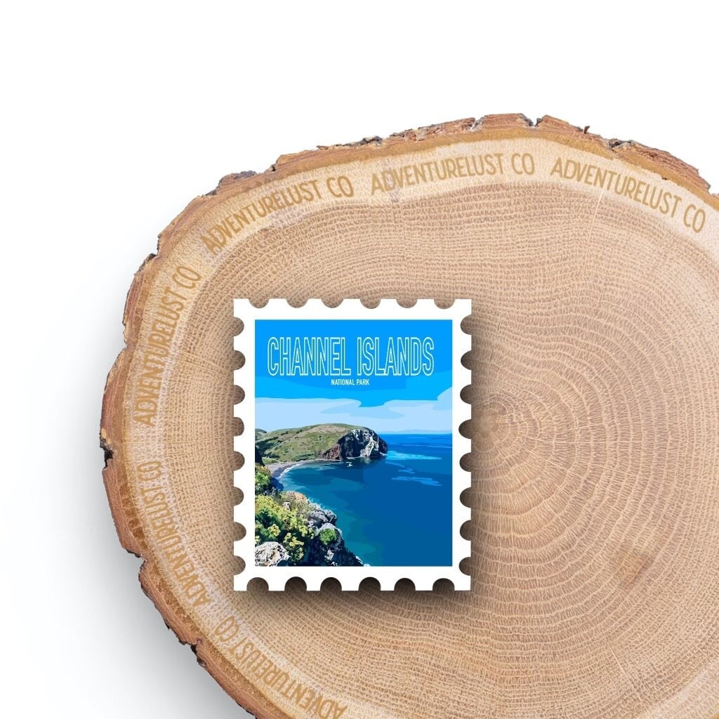 Channel Islands National Park Stamp Sticker | Adventure Explore Hiking ...