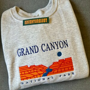 Grand Canyon National Park Arizona State Crewneck Sweatshirt