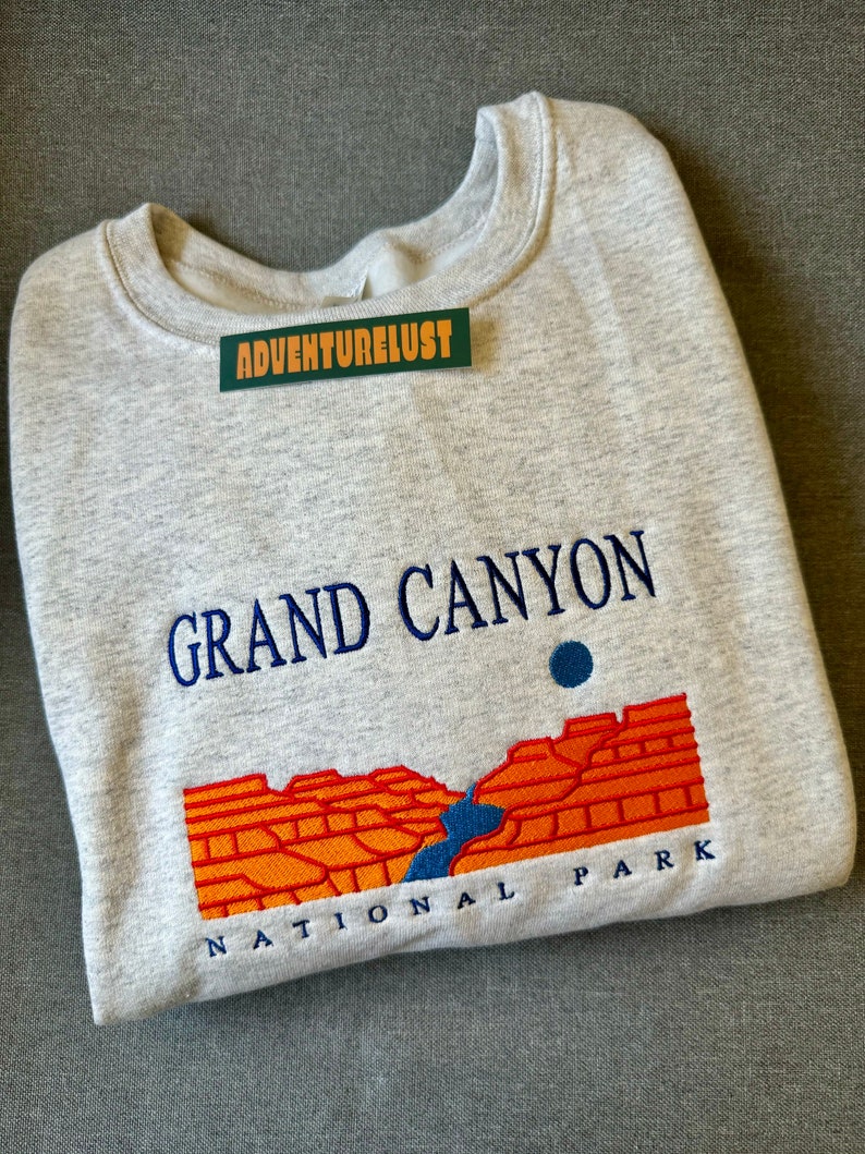 Grand Canyon National Park Arizona State Crewneck Sweatshirt