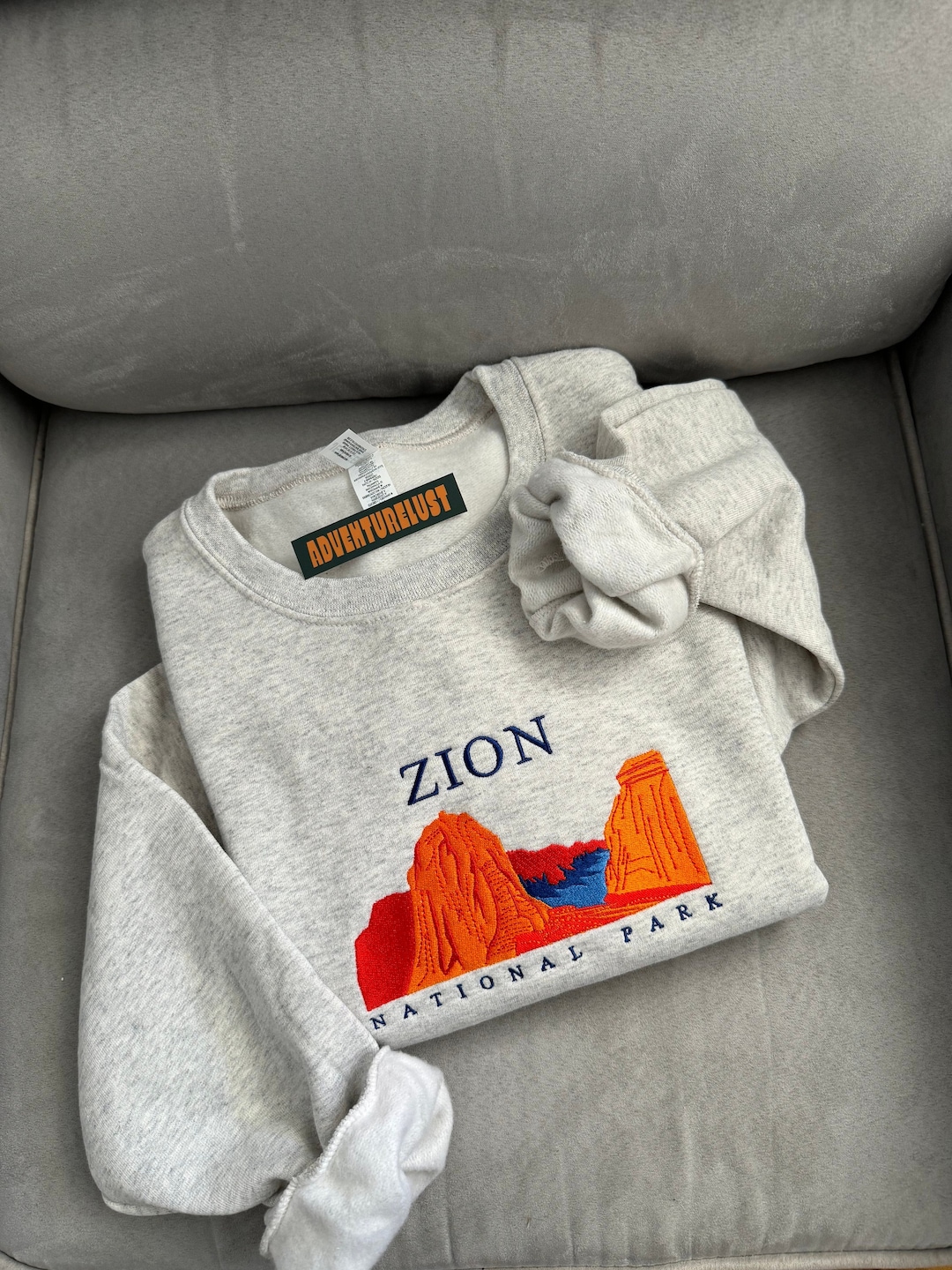 Zion Graphic Crewneck Sweatshirt main image 1
