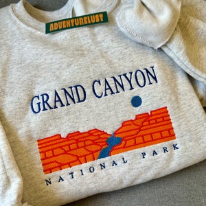 Grand Canyon National Park Arizona State Crewneck Sweatshirt