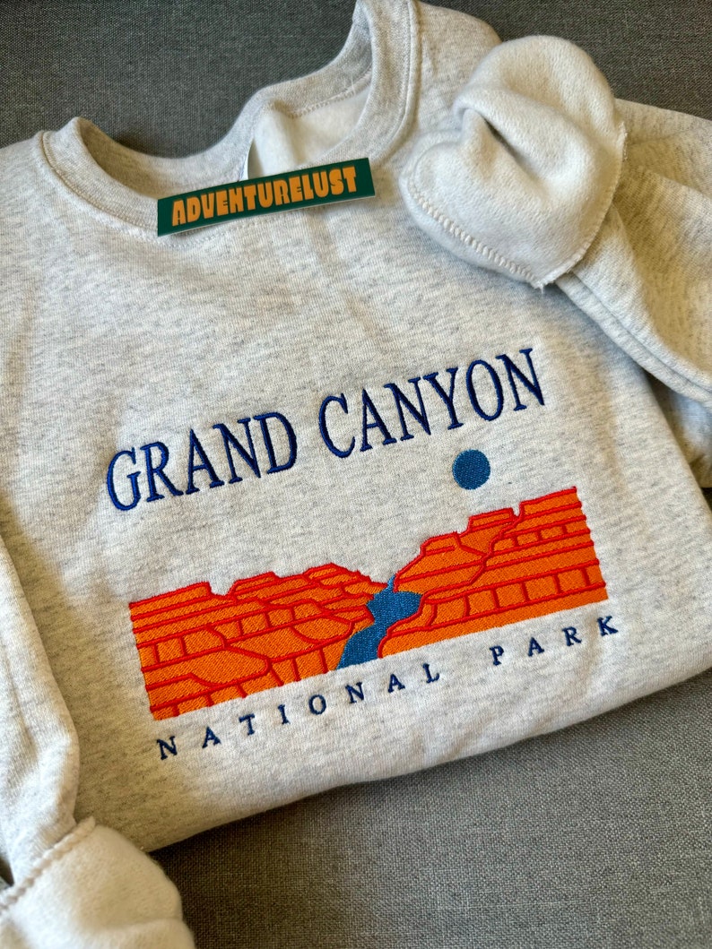 Grand Canyon National Park Arizona State Crewneck Sweatshirt