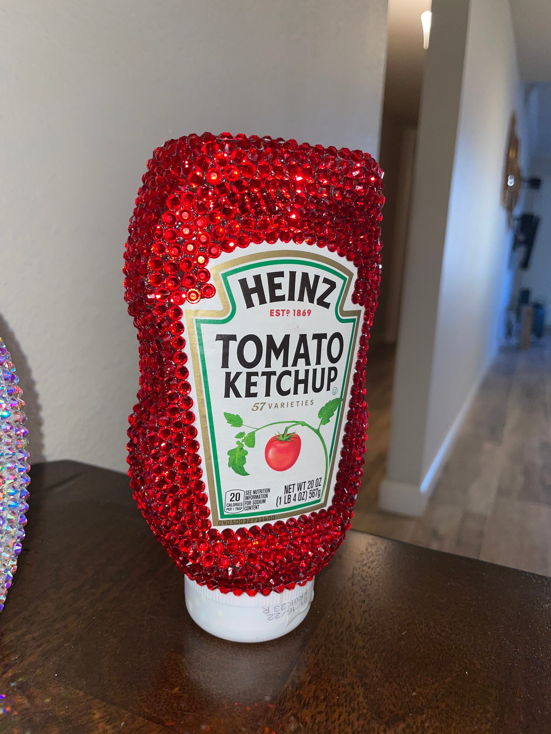 Rhinestoned Ketchup Etsy