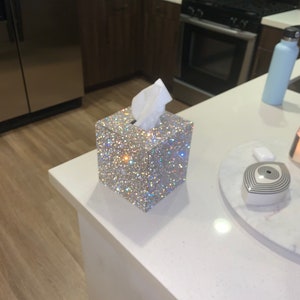 Crystal Tissue Box