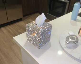 Crystal Tissue Box