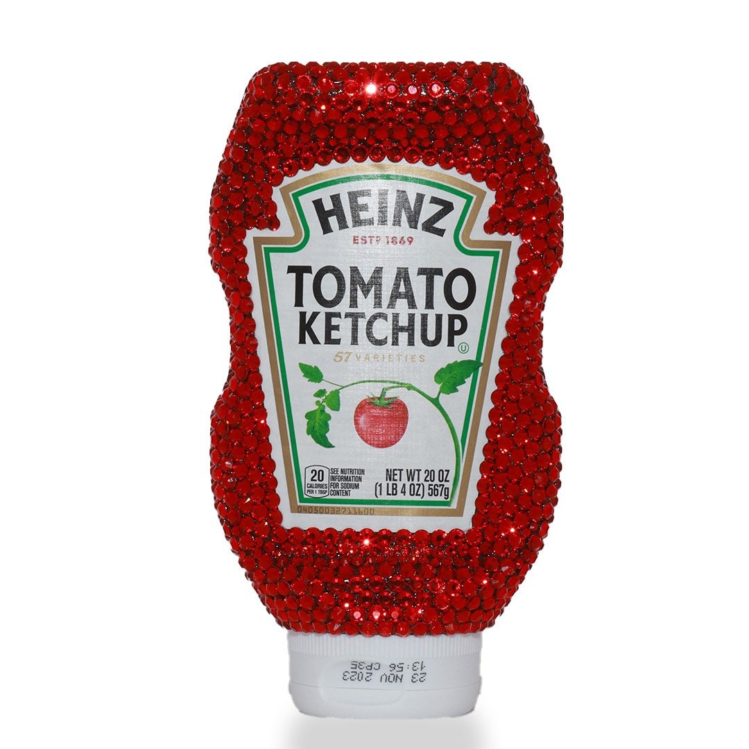 Rhinestoned Ketchup Etsy