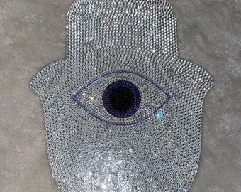 24” Rhinestoned Hamsa